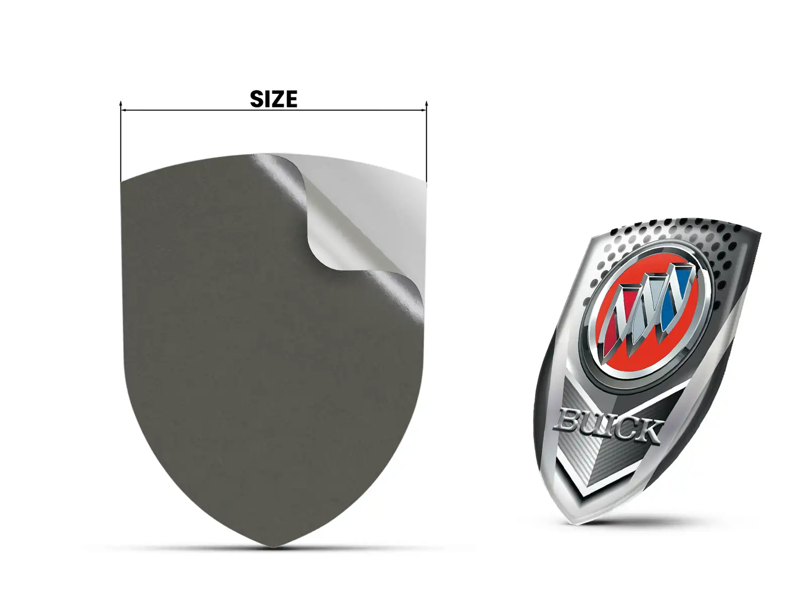 Buick Vinilos Ventana Auto Alta Calidad Universal Resistente